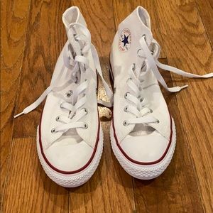 White high top converse